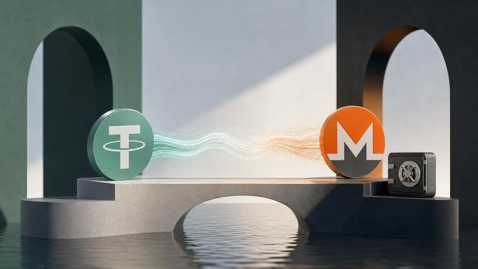 Security checklist for verifying a USDT-to-XMR exchange, the USDT network, a Monero receiving address, and transaction records